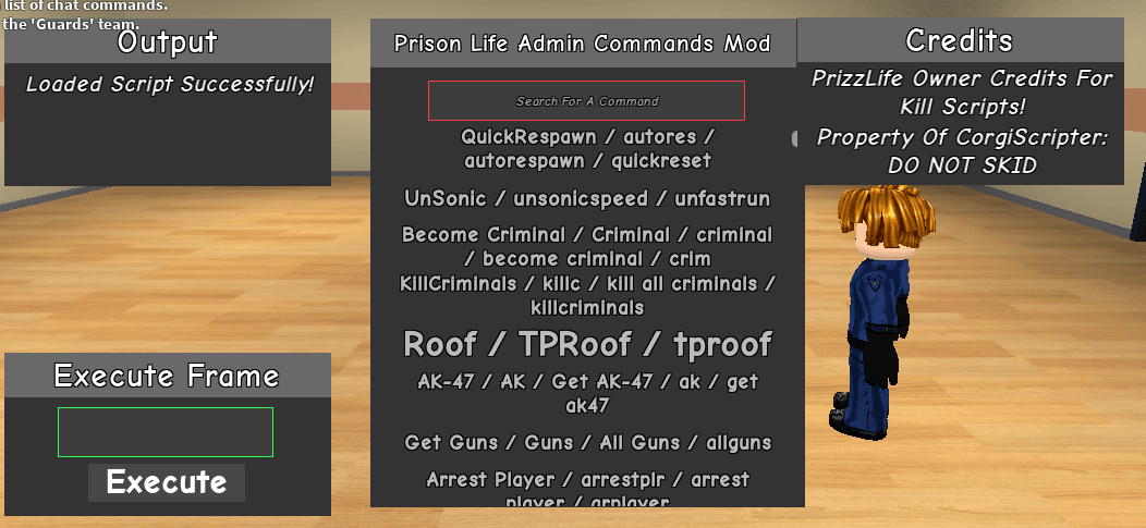 Admin Commands〡Prison Life thumbnail