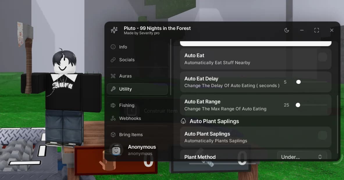 [99 Nights In Forest]  Auto Farm, Kill Aura, Invincible thumbnail