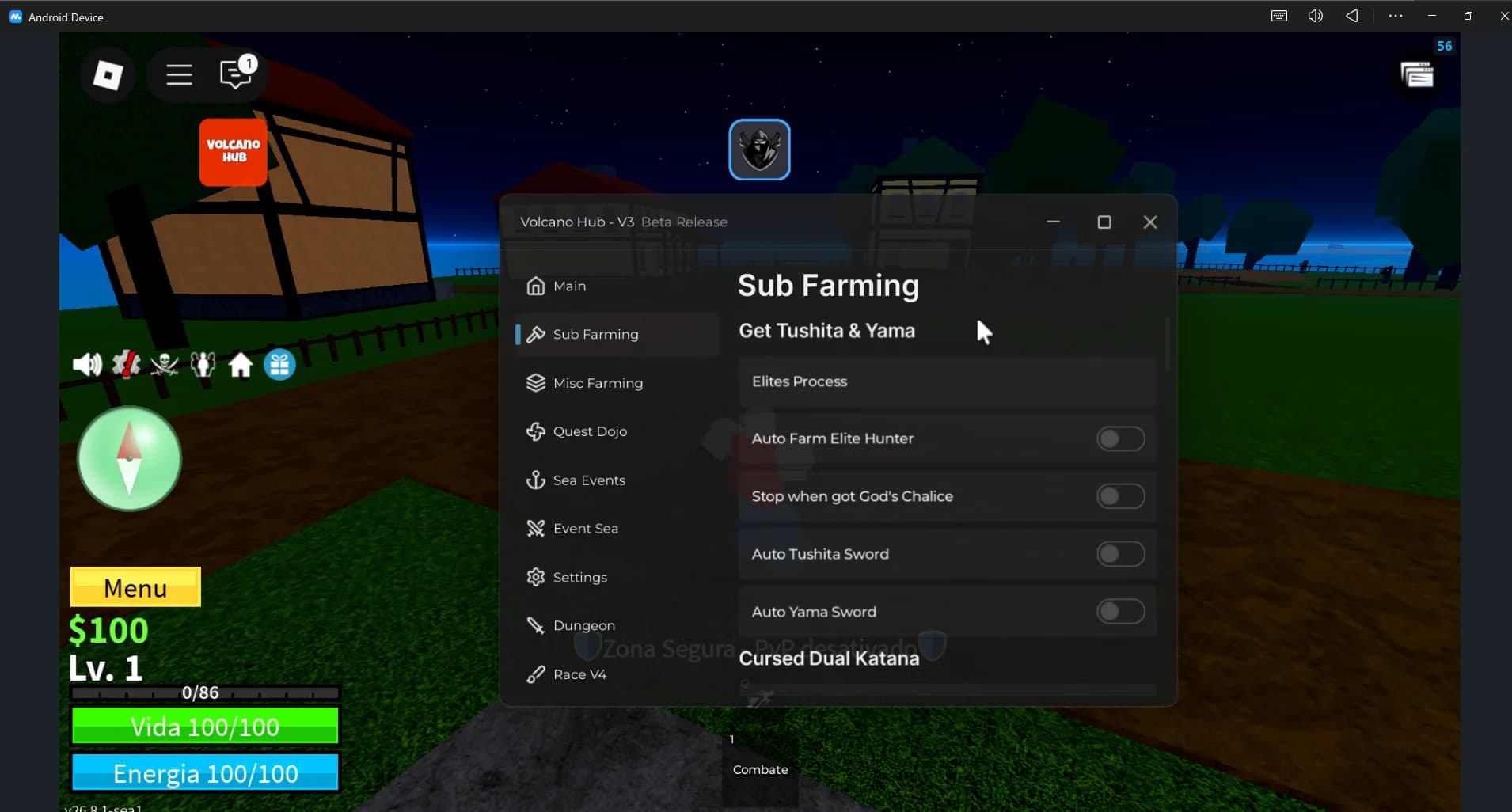 Thumbnail for Blox Fruits | Volcano HUB