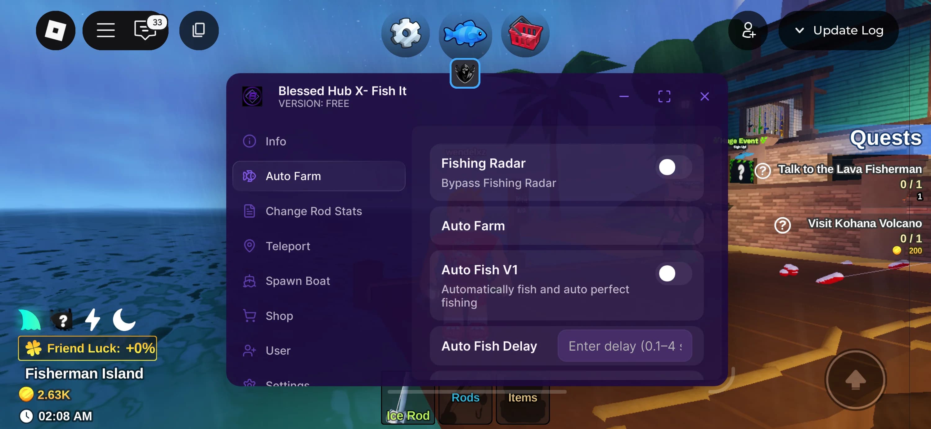 Thumbnail for [ Nova atualização ]🔥 Melhor script do 🐟 Fish It – Sem Key! 🔥
