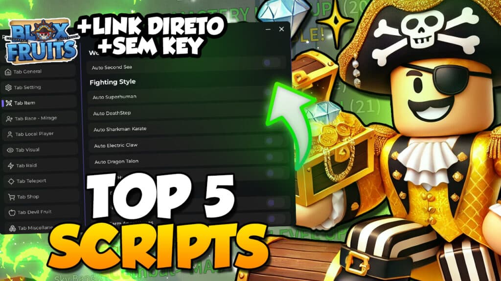 5 MELHORES SCRIPTS PARA BLOX FRUITS MOBILE thumbnail